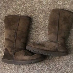 Brown womens Ugg boots